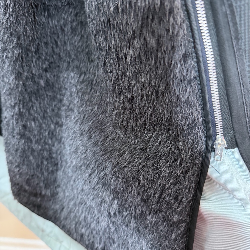 Larini Vintage Coat Men’s Size 44 Long Cravenette Zip-Out Liner Italy 90s - Picture 10 of 15